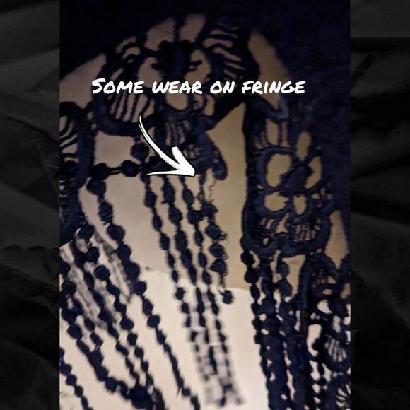 TR Shannan Vintage Angora Shawl - EUC - Picture 6 of 7